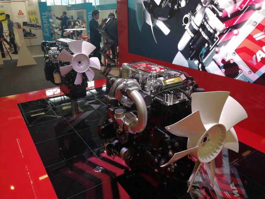 Yanmar, le anteprime in mostra all'Intermat Powertrain